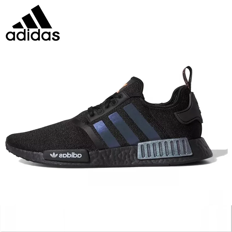 Дышащие оригинальные мужские кроссовки Adidas NMD R1 FV8025 для бега спортивные удобные