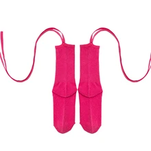 Бандаж для покупок, дышащие, удобные, повседневные, эластичные, в японском стиле, одноцветные, на полную ногу, мягкие, вязаные, женские чулки