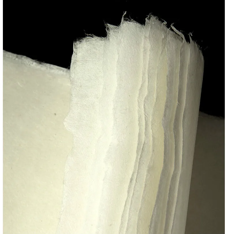 10 blatt Mulberry Faser Papier Chinesische Xuan Papier Chinesischen Kalligraphie Malerei Papier Halb Reif Reis Papier Laterne Rijstpapier – Detail 7