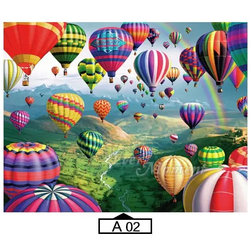 Алмазная картина Ever Moment с воздушным шаром, стразы, мозаика, полная квадратная дрель, алмазная вышивка, украшение 3F2223 - Цвет: A02