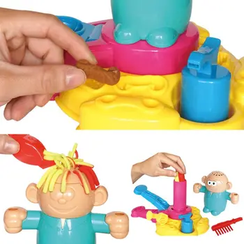

Children DIY Color Mud Hairdressing Model Toy Set Kids 3D Educational Toys 72XC