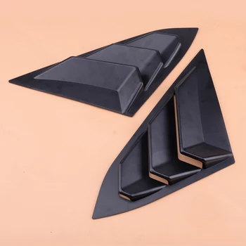 

CITALL ABS 1Pair Black Rear Side Quarter Window Louvers Scoop Vent Fit For Honda Civic Sedan 2016 2017 2018 2019 2020