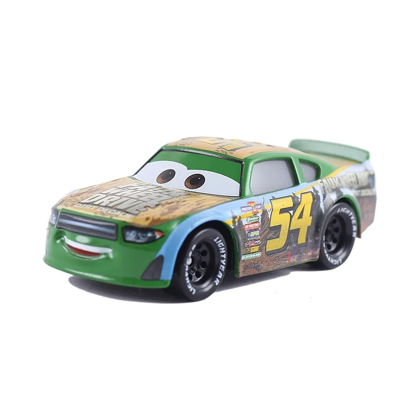 Автомобили disney Pixar Cars 3 Dinoco Lightning McQueen Mater 1:55 литая металлическая модель из сплава игрушка автомобиль для детей рождественские подарки - Цвет: 20