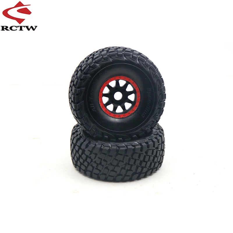 

Wheel Tire Assembly Set for 1/8 FS Desert Truck Short UDR DIY Acc RC Car Model Truck Spare Toys Parts