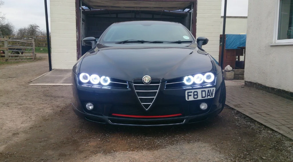 lâmpadas led para alfa romeo kit com olhos de anjo de excelente iluminação ultra estilo luzes de uso frequente