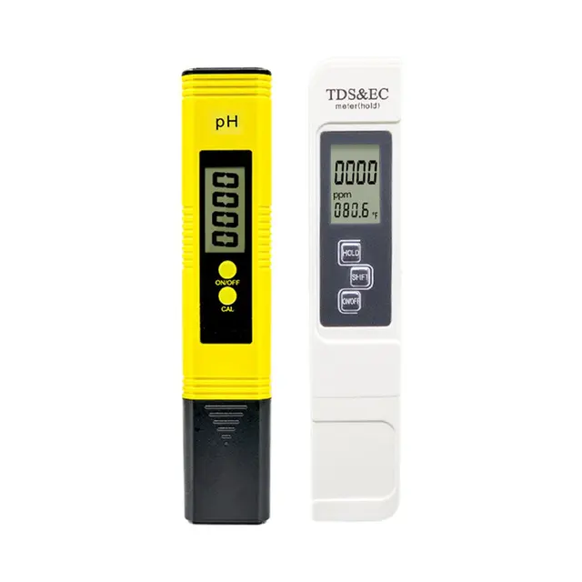 Toll Típusú Ph-Mérő Hordozható Ph-Vízminőség-Tesztelő Acidométer Az Akvárium Acidimeter Víz Ph-Savassági Mérője 0-14Ph /0-9990 Ppm - Image 2