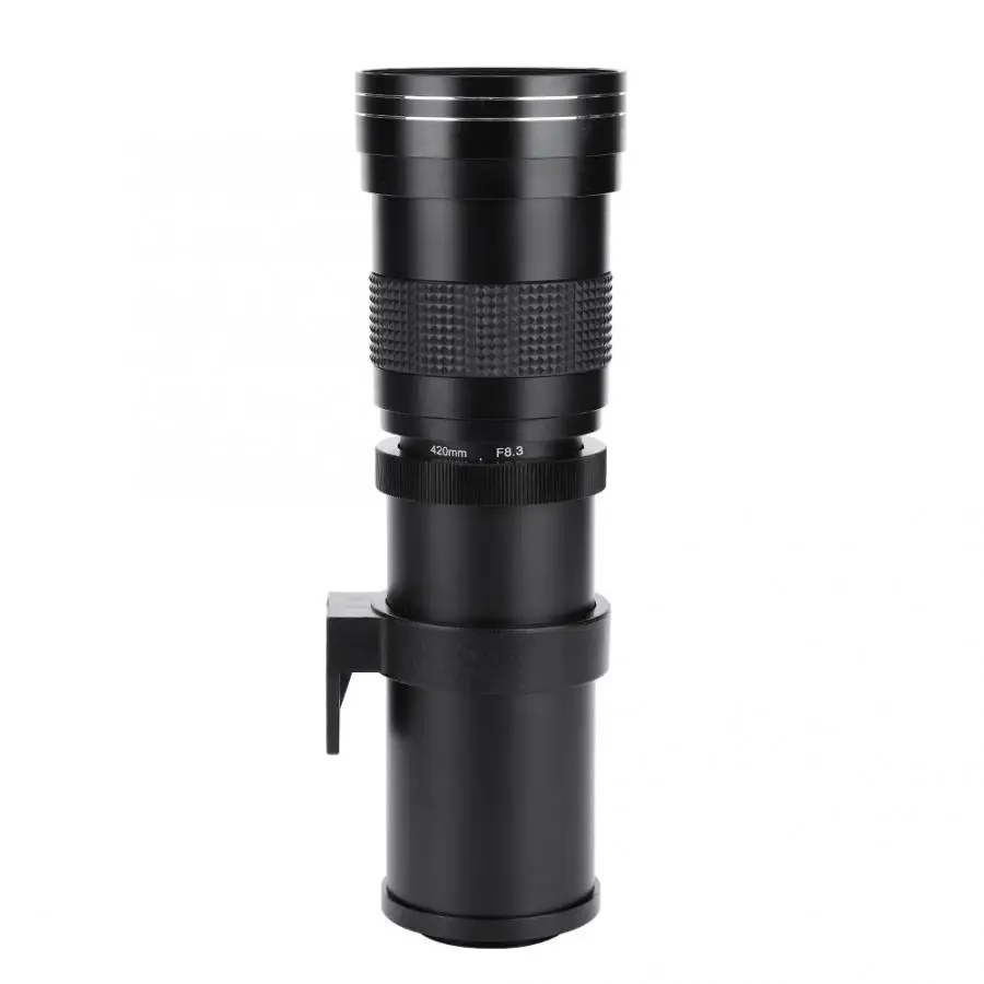 420-800 мм F/8,3-16 супер телеобъектив ручной зум объектив для Canon для Nikon для sony для Pentax DSLR камеры