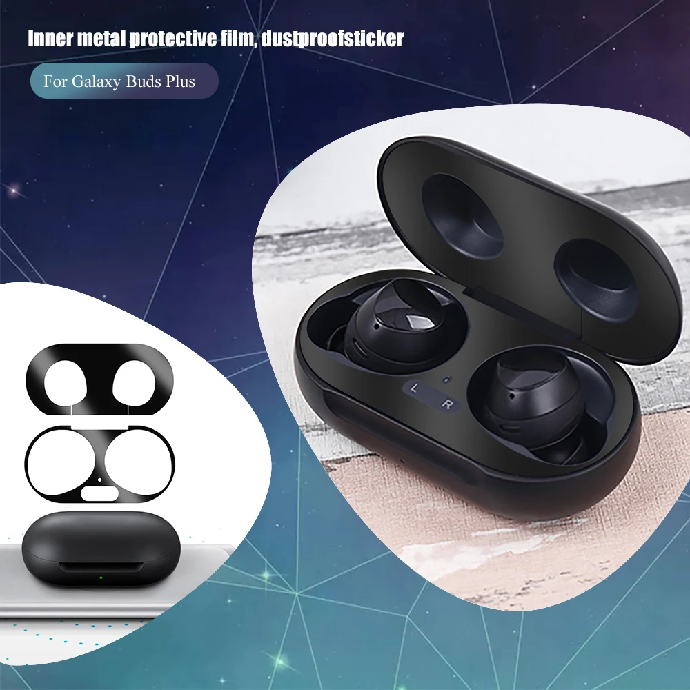 Пылезащитная наклейка для samsung Galaxy Buds чехол наушников Защитная Наклейка Шаблон