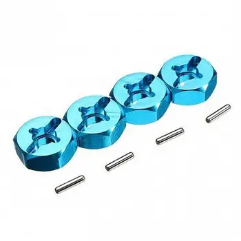 

4Pcs Hexagonal Combiner Wheel Rim Hex 7Mm Upgrade 12Mm Metal Adapter for 1/18 A949 A959 A969 A979 K929 1/10 Tires