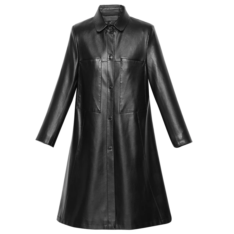 Womens Soft Wash Pu Leather Jackets 5XL New Ladies Elegant Faux