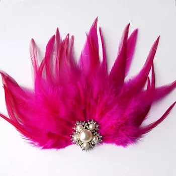 

Collar Brooch Pin Feather Crystal Flower Corsage accessories for women jewelry Wedding Accessories Halloween Gift Suppliers