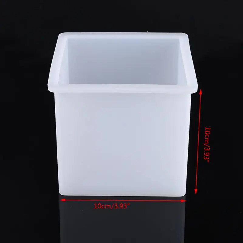 Resin Molds 10cm/4" Super Large Cube Square Silicone Mold Resin expoy Casting Jewelry Making Tools silicone mold