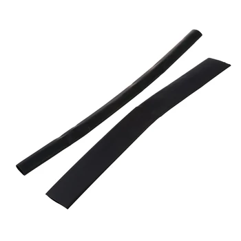 

2Pcs 50cm Shrink Tube 3: 1 Polyolefin 25.4mm/39mm Heat Shrinkable Tube Black