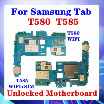 

For Samsung Galaxy Tab A 10.1 T580 T585 motherboard Unlocked replaced T580 WIFI/WLAN Version T585 Support WIFI + SIM Android OS