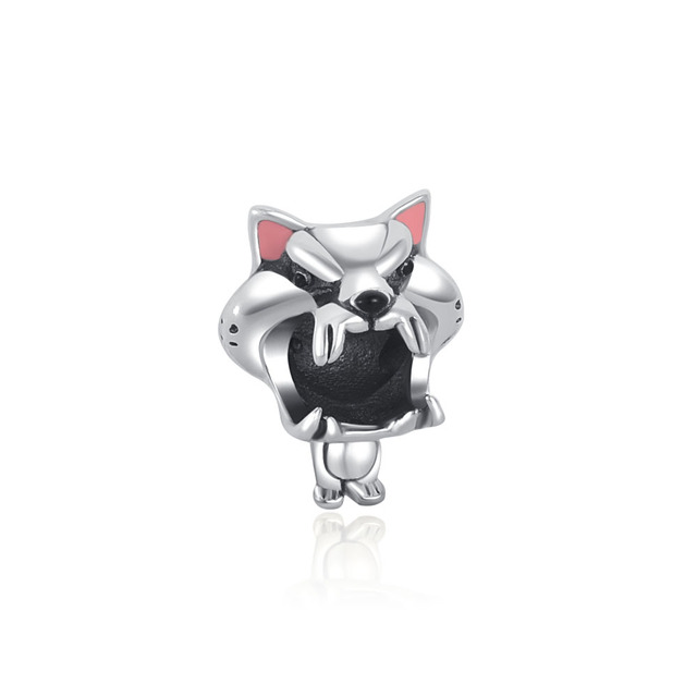 European Fit Original  Charms Silver 925  Bracelet Jewelry Diy Beads Little Mermaid Rabbit Dog Durian Accessories