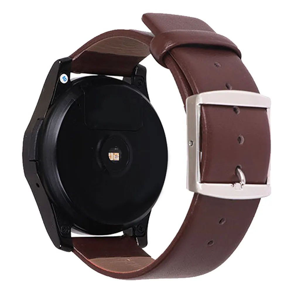 Brown 22 мм ремешок для часов Garmin Fenix6 спортивный ремешок для часов Fenix6 Pro роскошный браслет на запястье из искусственной кожи - Цвет: Brown