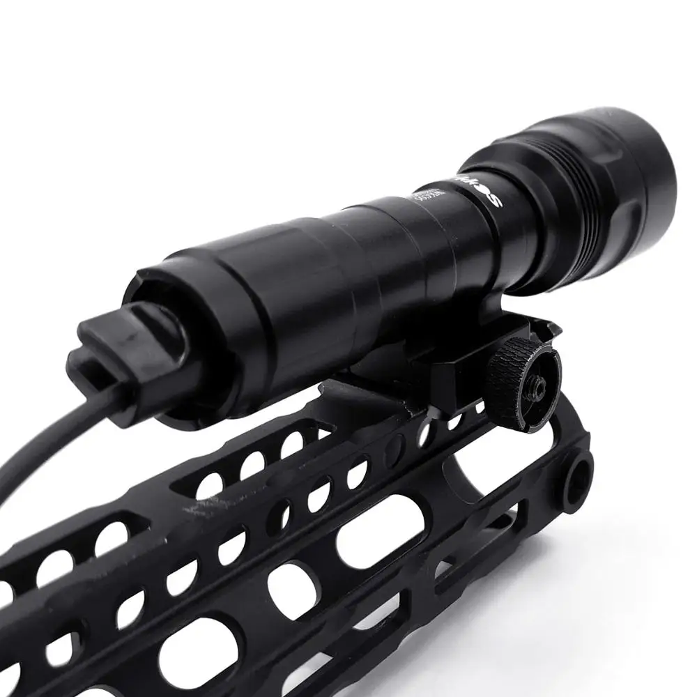 US $52.99 WKC05 Tactical Flashlight Professional Gun Flashlight Cree XPL 1000 Lumens Weapon Light with Remote Pressure Switch