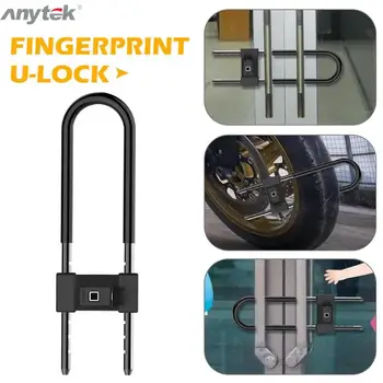 

Anytek L12 Smart Fingerprint Lock U Shape USB Rechargeable IP65 Waterproof Security Keyless Glass Door Car Bike Motorcycle Lock