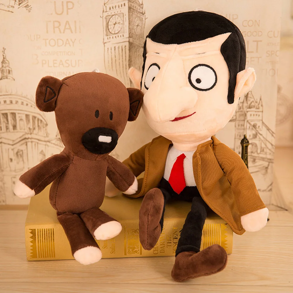 Jouets En Peluche Mr Bean Et Teddy Mignon Dessin Anime Figure Beanie Jouet Cadeaux D Anniversaire Enfants Cadeau Mini Jouets Aliexpress