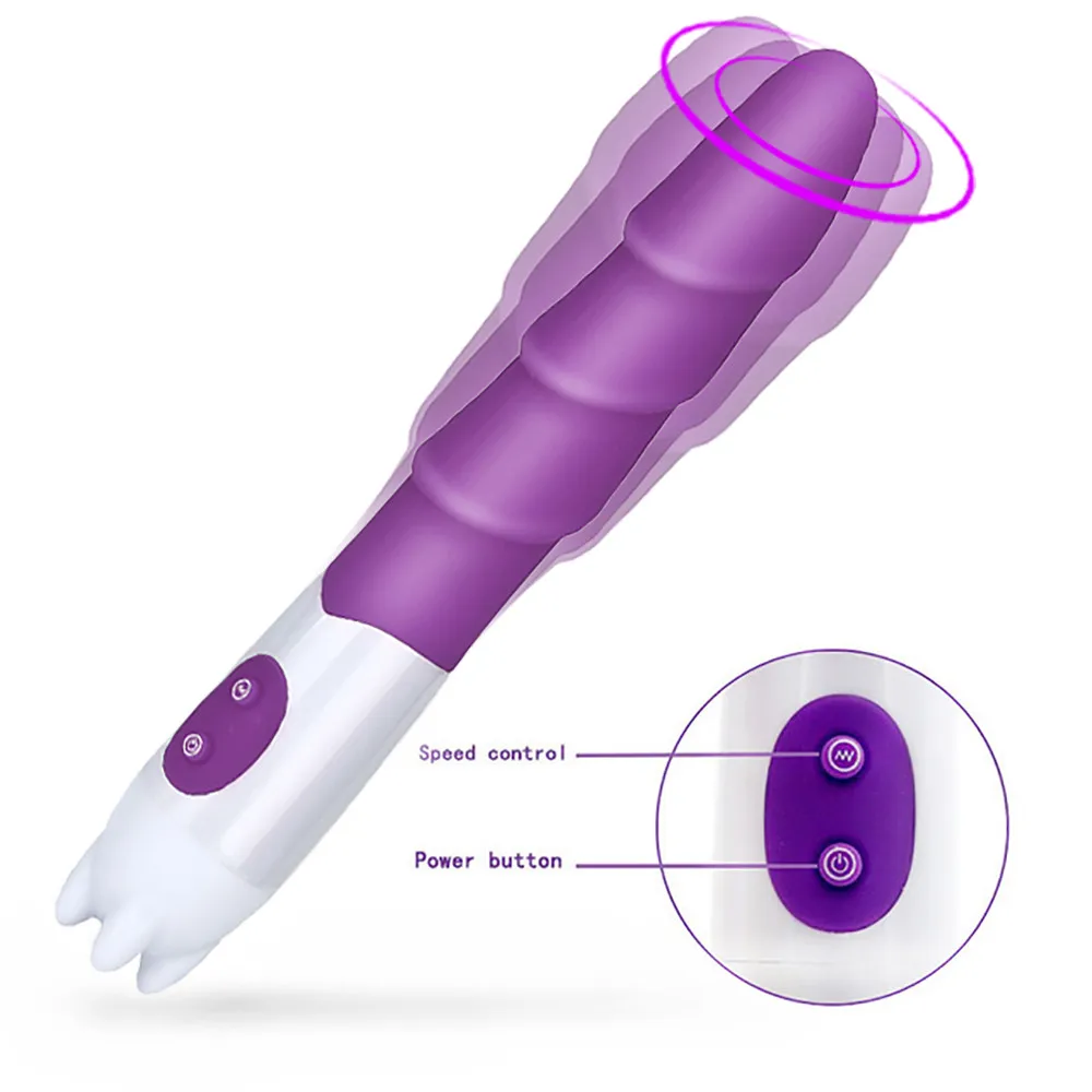 Беззвучный вибратор с 10 скоростями G Spot массаж для взрослых секс-игрушки женщин