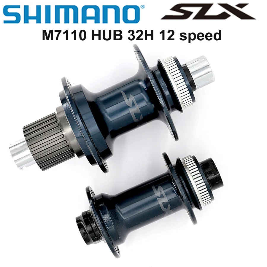 Центральный замок SHIMANO SLX M7110 FH BH 12 s 32H 142x12 мм 100x15 MICRO SPLINE HUB ось для велосипеда