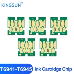 T6941 T6945 T6941 Puce de Cartouche D'encre Compatible Pour Epson SureColor T3000 T3070 T3200 T5200 T7200 T3270 T5270 T7270 T5000 T7000 