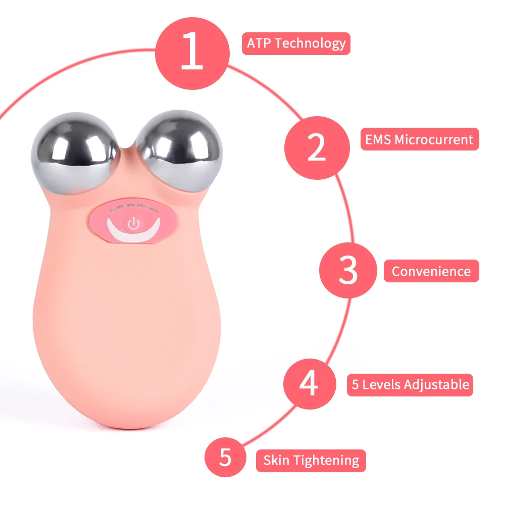  VIP Mini Microcurrent Face Lift Machine Skin Tightening Rejuvenation