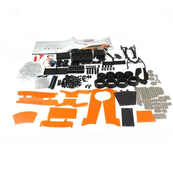 

SW(RC)-001 571pcs 518pcs 560pcs 1/16 Stainless Steel Remote Control DIY Assembly RC Car Truc Building Blocks Model for Children