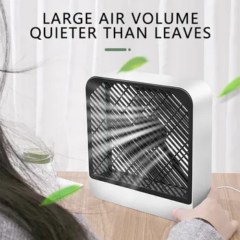 

Portable Cooling Fan Mini Usb Ultra-quiet Desktop Fan Long Lasting Cooler Battery Fan For Office Household Traveling #y#GB40