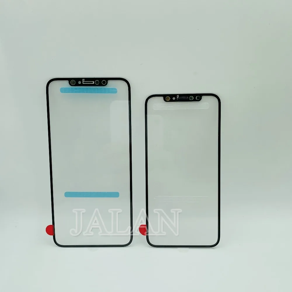 JALAN 5 шт. Переднее стекло для XS MAX треснувшее стекло дисплей Oled сенсорный экран Замена Ремонт внешнее обновление стекла