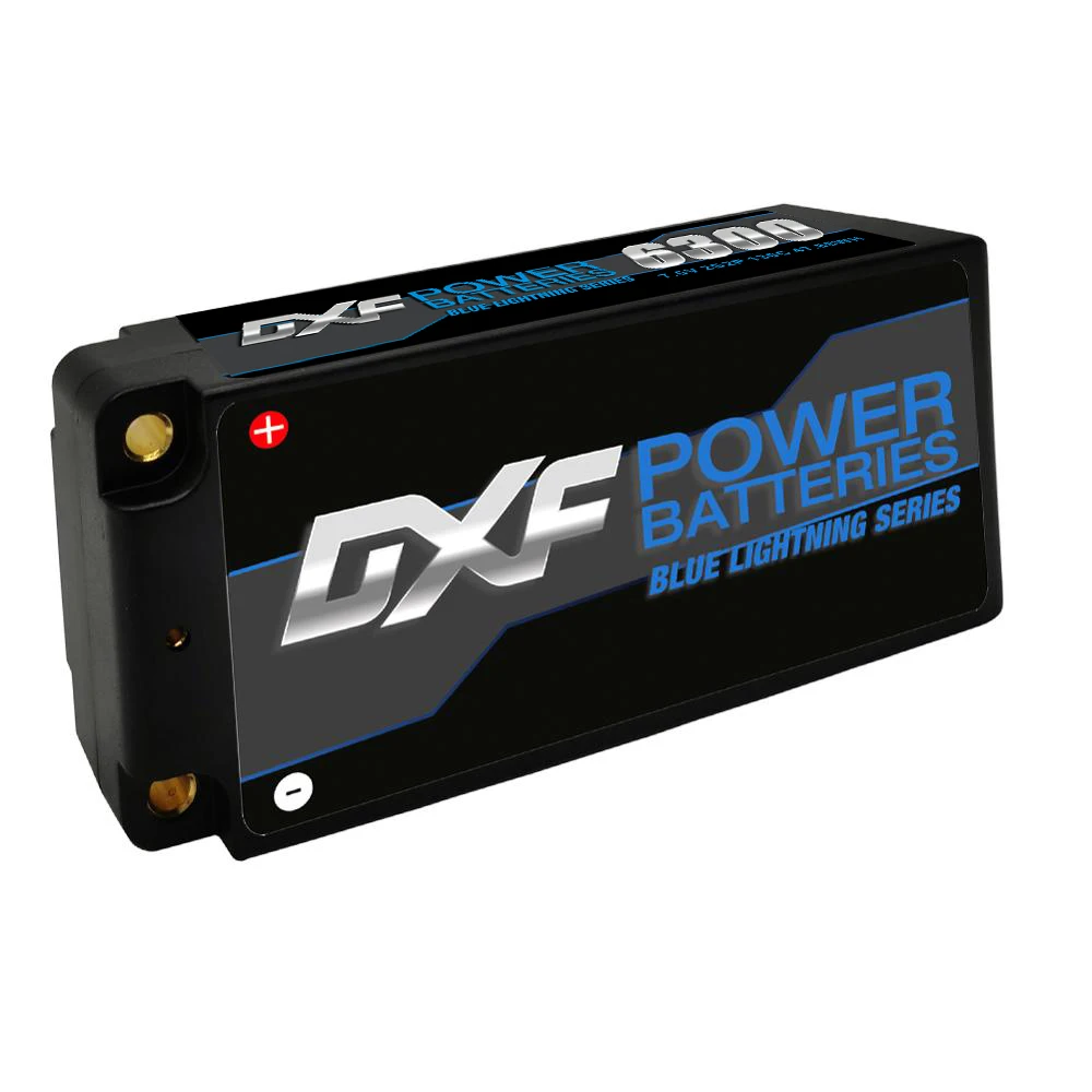 Batterie LiPo 2S 7.4V 6300mAh XT60/XT90/EC5/Deans pour RC