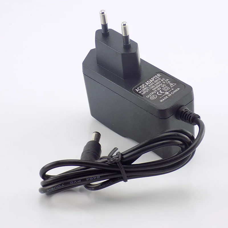 9V 1A AC DC адаптер конвертер 5,5x2,5 мм переключатель 100 V-240 V Мощность адаптер питания США ЕС штекер Зарядное устройство для видеонаблюдения Светодиодные ленты света A7
