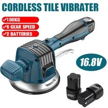 Machine de pose de carreaux, vibrateur Portable, ventouse de carrelage, outil de nivellement automatique et réglable avec batterie