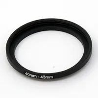 40-43 40mm-43mm Step up Filter Ring 40mm Male to 43mm Female Lens adapter 1