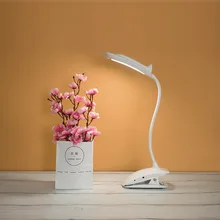 Креативный светодиодный Настольный светильник Складная Настольная лампа с зажимом для студентов стол для учебы прикроватная подставка защита глаз лампа Подарочная Настройка