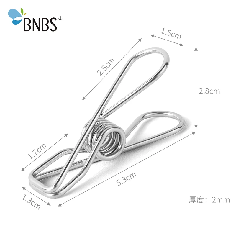 BNBS прищепки для белья из нержавеющей стали для фото, зажимы для полотенец, прищепки для простыней, пляжное полотенце, маленькие ветрозащитные зажимы для стирки