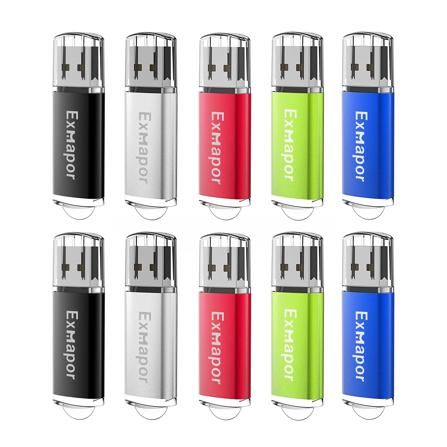 128gb usb 10 Pack USB Flash Drives 64MB Thumb Drives Bulk Portable USB Drive 64 MB Memory Stick Exmapor Pendrive Small Capacity USB Stick c memory sticks