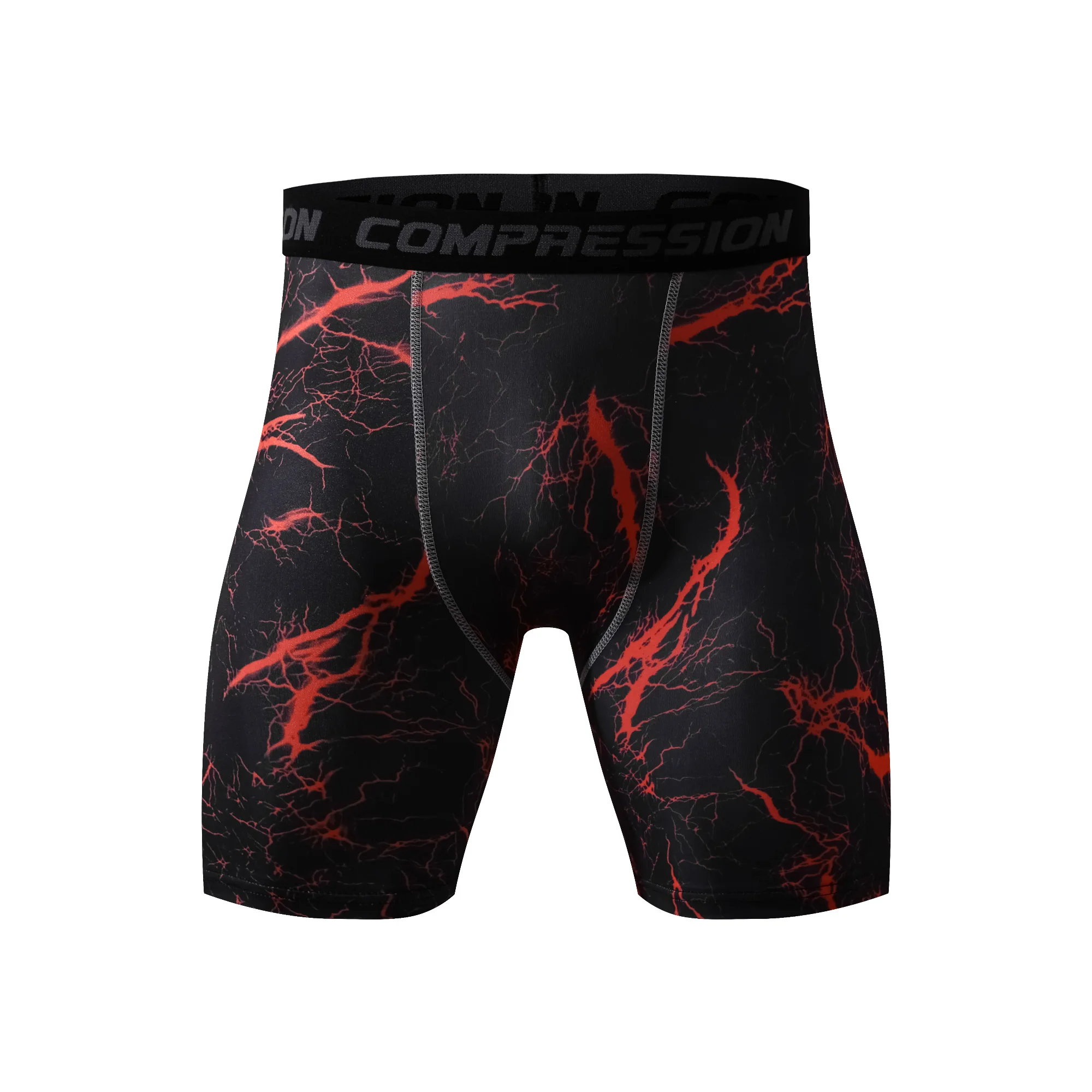 3D Camo Compression Shorts Men Short Pants MMA High Elastic Skinny Leggings Bodybuilding Tights Men Fitness Sweat shorts