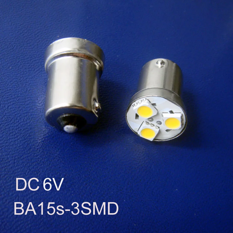 Высокое качество постоянный ток 6 в 1156 1056 1141 светодиодов R5W 6V R10W 5007 5008 BA15s LED Лампа