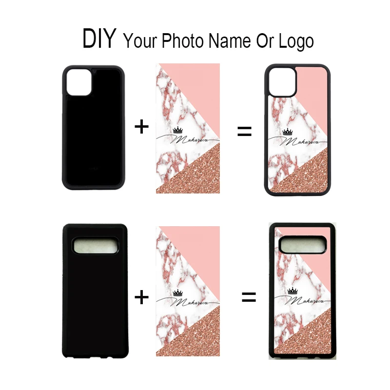 DIY чехлы с персонализированным именем и фото для iphone 11 pro XR XS MAX 6s 7 8 plus мягкий