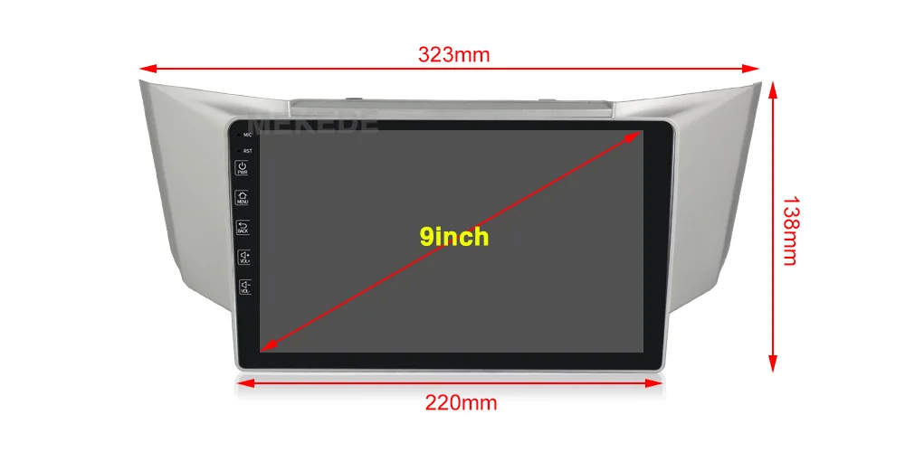 MEKEDE 9853 4G LTE 8 ядерный android 10,0 Автомобильный gps навигационный мультимедийный плеер для Lexus RX330 автомобильный DVD full touch carplay wifi
