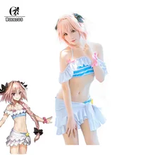 ROLECOS игра Fate Grand Order Косплей Костюм Astolfo маскарадный костюм летние сексуальные купальники для женщин косплей костюм купальники