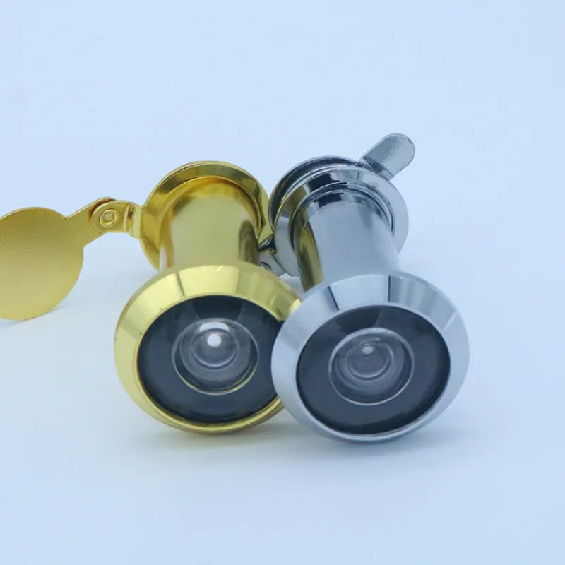 Door Viewer 200 Degree Wide Angle Peephole Security Hidden Door Adjustable Glass Lens For Furniture Hardware Tools