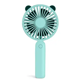 

Cute Cartoon Mini Handheld Fan Portable USB Charging Fan Air Cooler for Student M6CB
