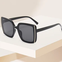 

2022 new sunglasses fashion retro big frame sunglasses for men and women