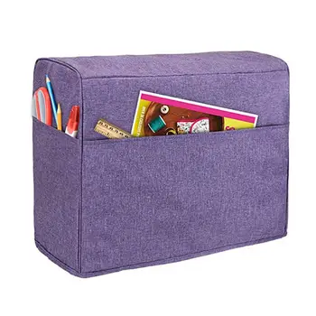 

Home Sewing Machine Protective Portable Durable with Pockets Easy Clean Foldable Universal Storage Dustproof Cover Accessories