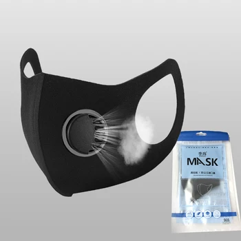 

Coslony Unisex Sponge Dustproof PM2.5 Pollution Half Face Mouth Mask With Breath Wide Straps Washable Reusable Muffle Respirator