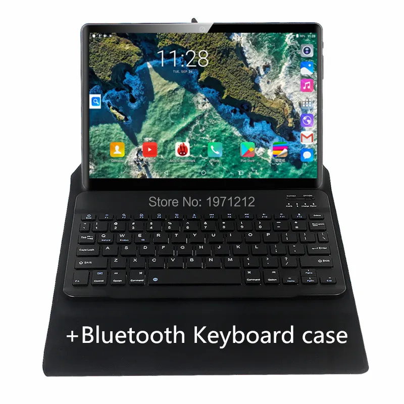 

10.1 Inch Tablet PC Android 9.0 6GB RAM 64GB ROM 4G lte Phone call Tablets Dual SIM Camera Tablet GPS FM WIFI+Bluetooth Keyboard
