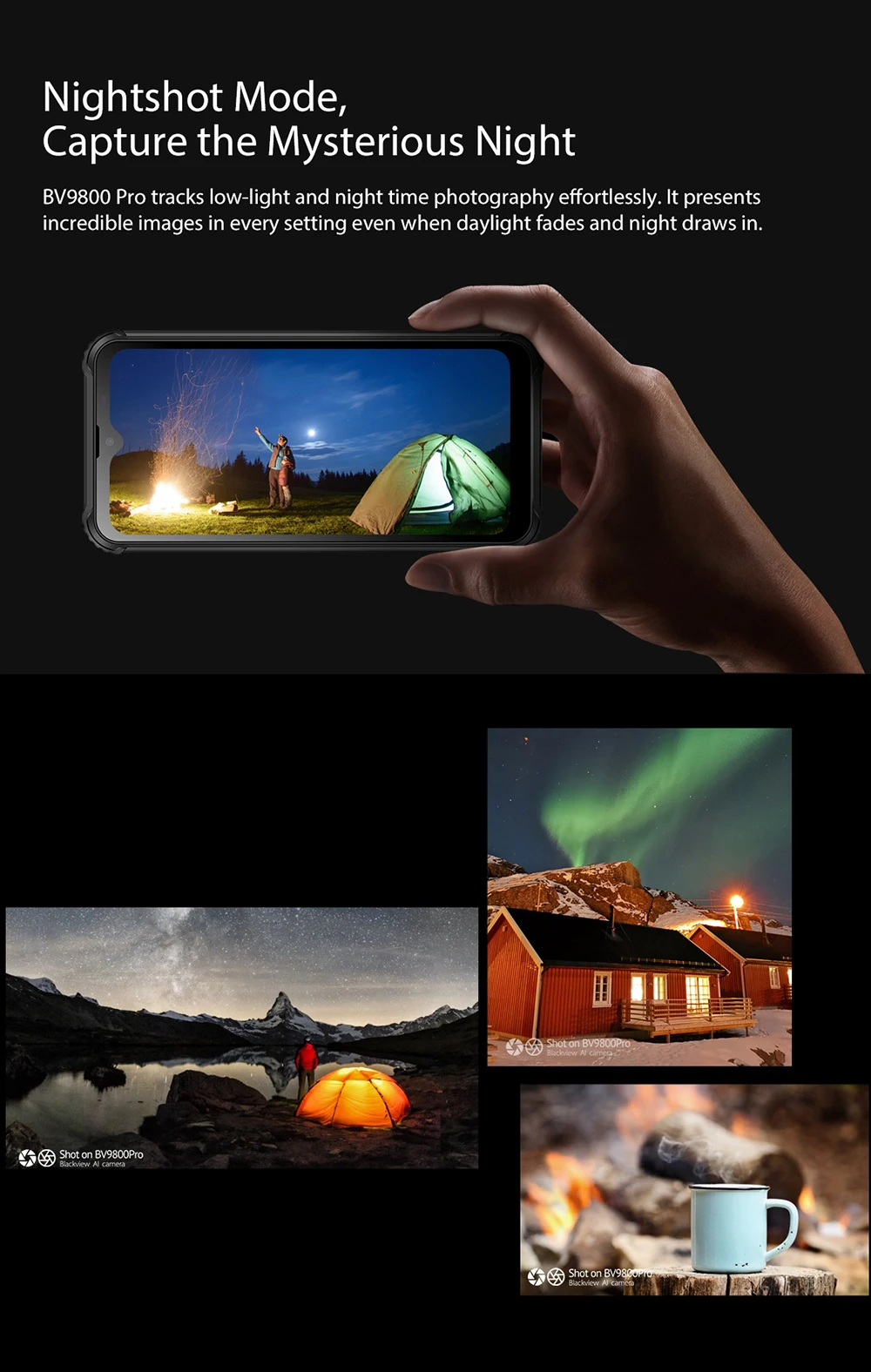 Смартфон Blackview BV9800 Pro Global First с тепловизором 6 ГБ ОЗУ 128 Гб ПЗУ Helio P70 Android9.0 IP68 водонепроницаемый мобильный телефон