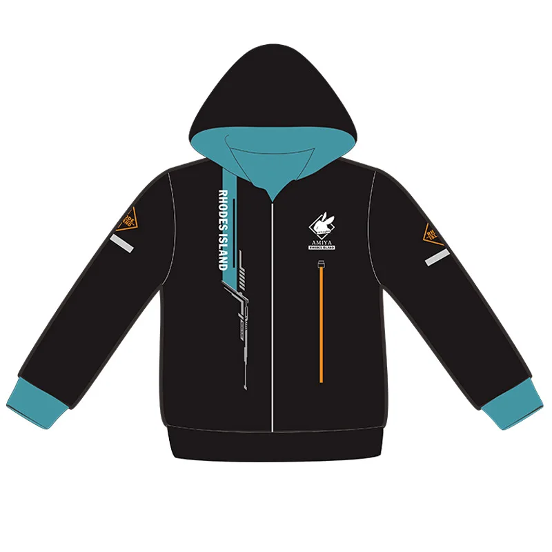 Atasan Pakaian Luar Hoodie Mantel Ritsleting Penembak Jitu